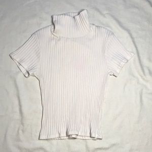 Tilly’s Ribbed Short Sleeve Turtleneck